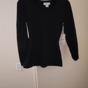 Rachel Parcell Black Sweater NWT Sz XXS